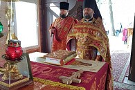 В Свято-Успенском монастыре Новомосковска состоялся престольный праздник