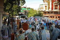 Председатель Синодального отдела по монастырям и монашеству возглавил престольный праздник в Новодевичьем монастыре Москвы 