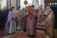 В Неделю 2-ю Великого поста Патриарший экзарх всея Беларуси отслужил Литургию в Ляденском монастыре