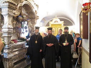 Делегация Болгарской Православной Церкви посетила Покровский монастырь г. Москвы