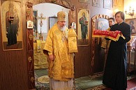 Митрополит Александр отслужил Литургию в Карачевском Николо-Одрином монастыре Брянской митрополии в день его престольного праздника