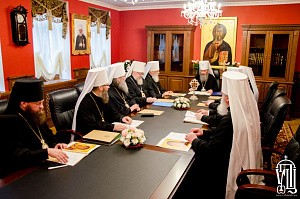 В Киево-Печерской лавре состоялось заседание Священного Синода Украинской Православной Церкви