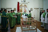 В Свято-Введенской Макариевской Жабынской пустыни Белевской епархии состоялось освящение храма