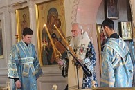 В Алексеевском монастыре Москвы состоялось празднование в честь главной святыни обители – иконы Божией Матери «Всецарица»