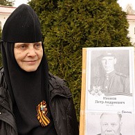 В День Победы в Сольбинском монастыре отслужили благодарственный молебен и заупокойную литию по всем погибшим воинам