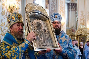 В Раифском Богородицком монастыре Казанской епархии  состоялся престольный праздник