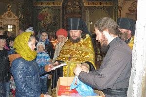 Вознесенский монастырь г. Сызрани оказывает помощь беженцам с Юго-Востока Украины