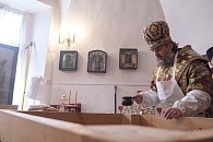 В день памяти святителя Николая Чудотворца митрополит Амвросий совершил освящение Никольского придела главного храма Екатерининской обители в Твери