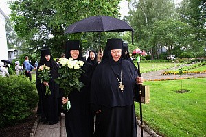 Настоятельницу Стефано-Махрищского монастыря  поздравили с днем тезоименитства 