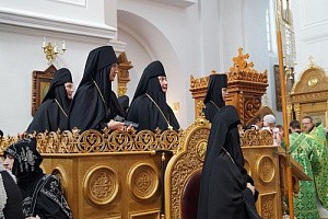 Представители Синодального отдела по монастырям и монашеству посетили  Полоцкий Спасо-Евфросиниевский монастырь в его престольный праздник