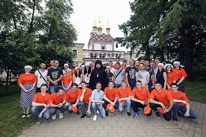 Студенты МИИТ помогают Иосифо-Волоцкому монастырю
