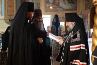 Епископ Скопинский и Шацкий Питирим совершил монашеский постриг в Николо-Чернеевском монастыре
