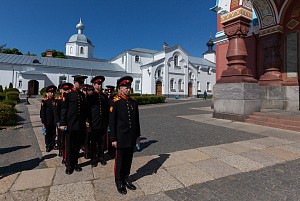 Курсанты Суворовского военного училища г. Санкт-Петербурга совершили паломничество в Валаамский монастырь