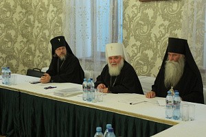 Состоялась встреча экзаменационной комиссии при Епархиальном совете клира г. Москвы с абитуриентами от монастырей