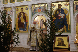 В Покровском Хотькове монастыре встретили праздник Рождества Христова