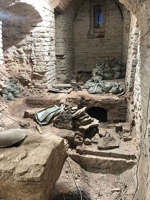 На большой звоннице Псково-Печерского монастыря обнаружены ранее неизвестные объемы