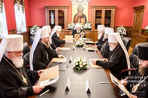 В Киево-Печерской лавре состоялось заседание Священного Синода Украинской Православной Церкви