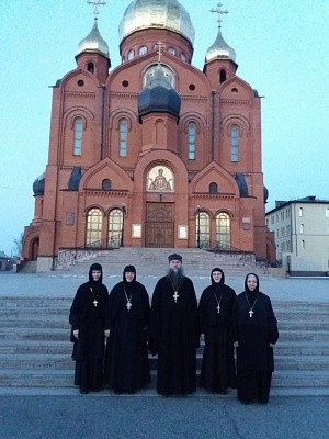 Комиссия Синодального отдела по монастырям и монашеству посетила Серафимо-Покровский монастырь г. Ленинск-Кузнецкого Кузбасской митрополии