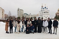 Студенты-христиане из Египта посетили Успенский монастырь Орла