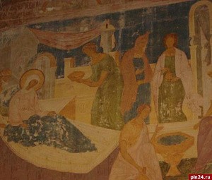 700-летие отмечают фрески Снетогорского монастыря