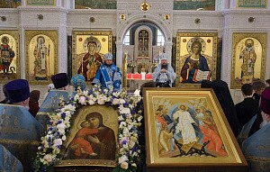В Сретенском монастыре Москвы отметили 500-летие спасения Москвы по молитвам перед Владимирским образом Богородицы