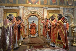 В Воскресенском монастыре г. Углича Переславской епархии отметили престольный праздник