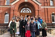 Новый сезон программы «Университет третьего возраста» РГУ начался с посещения слушателями Пронского монастыря Рязанской епархии
