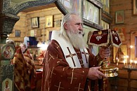 Председатель Синодального отдела по монастырям и монашеству совершил Литургию в храме Новомучеников и исповедников Российских в Бутове