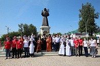 Торжественное шествие в Алапаевске началось от Свято-Елисаветинского монастыря