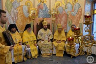 В день памяти святителя Ионы Московского епископ Бахчисарайский Каллиник совершил Литургию в Климентовском монастыре в Крыму