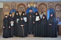 Состоялся первый выпуск слушателей курсов базовой подготовки в области богословия для монашествующих Белгородской митрополии