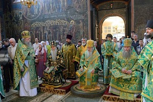 В Свято-Успенском монастыре Александровской епархии отпраздновали день памяти прп. Корнилия Александровского