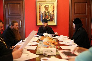 В Высоко-Петровском монастыре состоялось заседание Межведомственной комиссии по вопросам образования монашествующих РПЦ