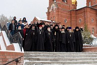 Епископ Нестор совершил Литургию в Воскресенском монастыре Тольятти