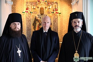 Болгарский царь Симеон II посетил Высоко-Петровский монастырь