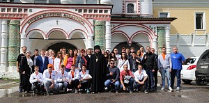 В Иосифо-Волоцком монастыре завершил свой трудовой семестр студотряд Московского государственного университета путей сообщения 