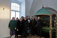 Паломники из поселка Луковецкий Архангельской епархии посетили Артемиево-Веркольский монастырь