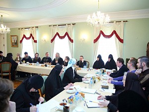 Совещание, посвященное информационной деятельности отдела, прошло в Даниловом монастыре
