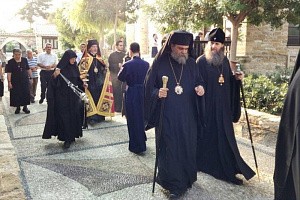 Митрополит Архангельский и Холмогорский Даниил посетил монастырь св. Ираклидия на Кипре