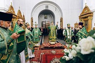 В Полоцкой обители прошли торжества в память 80-летия перенесения мощей преподобной Евфросинии из Витебска в Полоцк