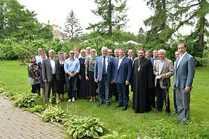 В Иосифо-Волоцком монастыре прошло выездное заседание совета руководителей Торгово-промышленных палат Московской области