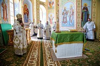 Митрополит Георгий совершил великое освящение храма в Сергиевском скиту Серафимо-Дивеевского монастыря