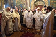 В Авраамиево-Городецком монастыре Костромской епархии состоялось Соборное архиерейское богослужение 