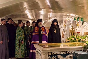 В Иоанновском монастыре Санкт-Петербурга состоялось празднование 25-летия со дня прославления св. прав. Иоанна Кронштадтского