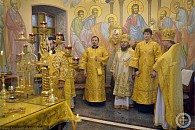 В день памяти великомученицы Варвары епископ Бахчисарайский Каллиник совершил Литургию в Инкерманском монастыре