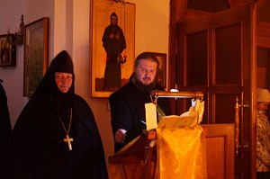 Настоятельницу Аносина монастыря игумению Марию поздравили с днем тезоименитства