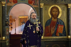 Архиепископ Феогност совершил Литургию Преждеосвященных Даров в Стефано-Махрищском монастыре