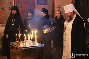 В Высоко-Петровском монастыре состоялась лития по Елене Образцовой