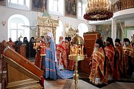Праздник Иверской иконы Божией Матери встретили в Свято-Троицком мужском монастыре города Чебоксары