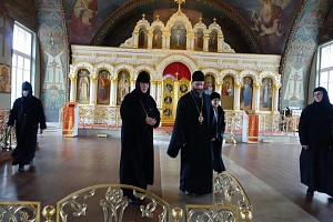 Архиепископ Охридский Иоанн посетил Богородице-Рождественский монастырь